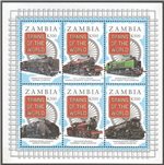 Zambia Scott 676 MNH S/S (A13-7)